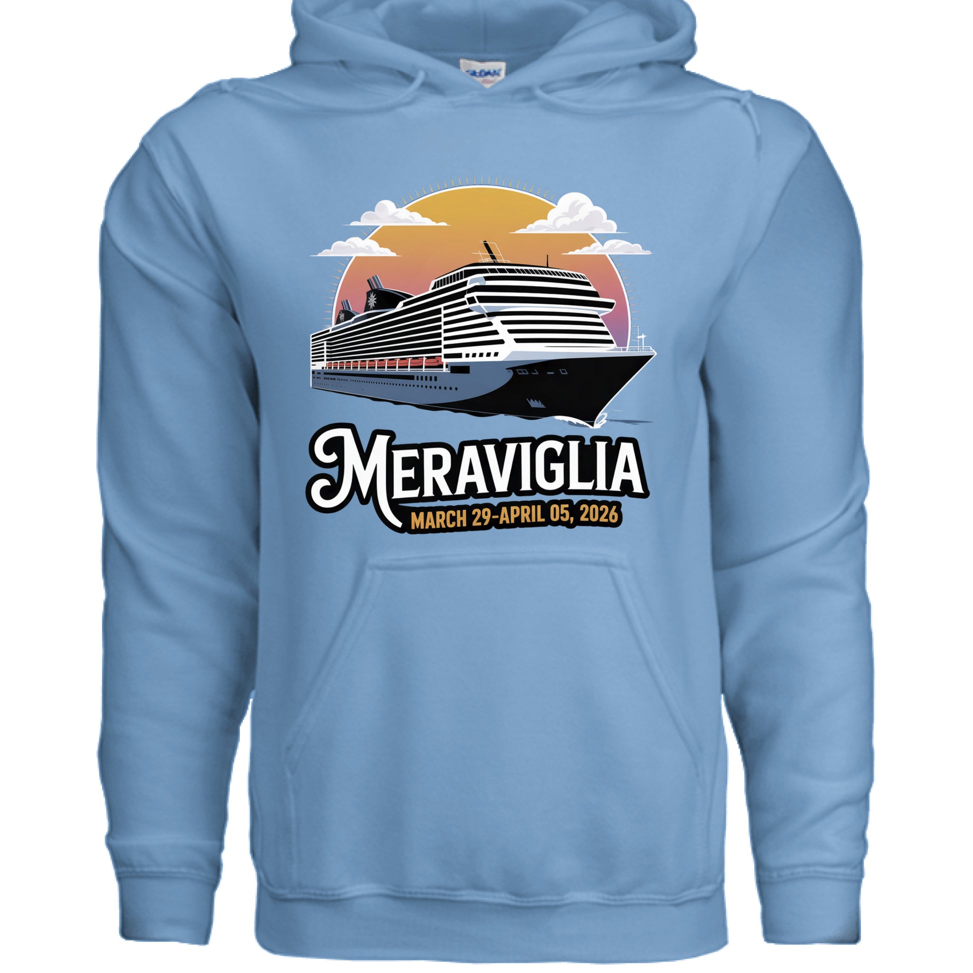 CAROLINA BLUE - FRONT