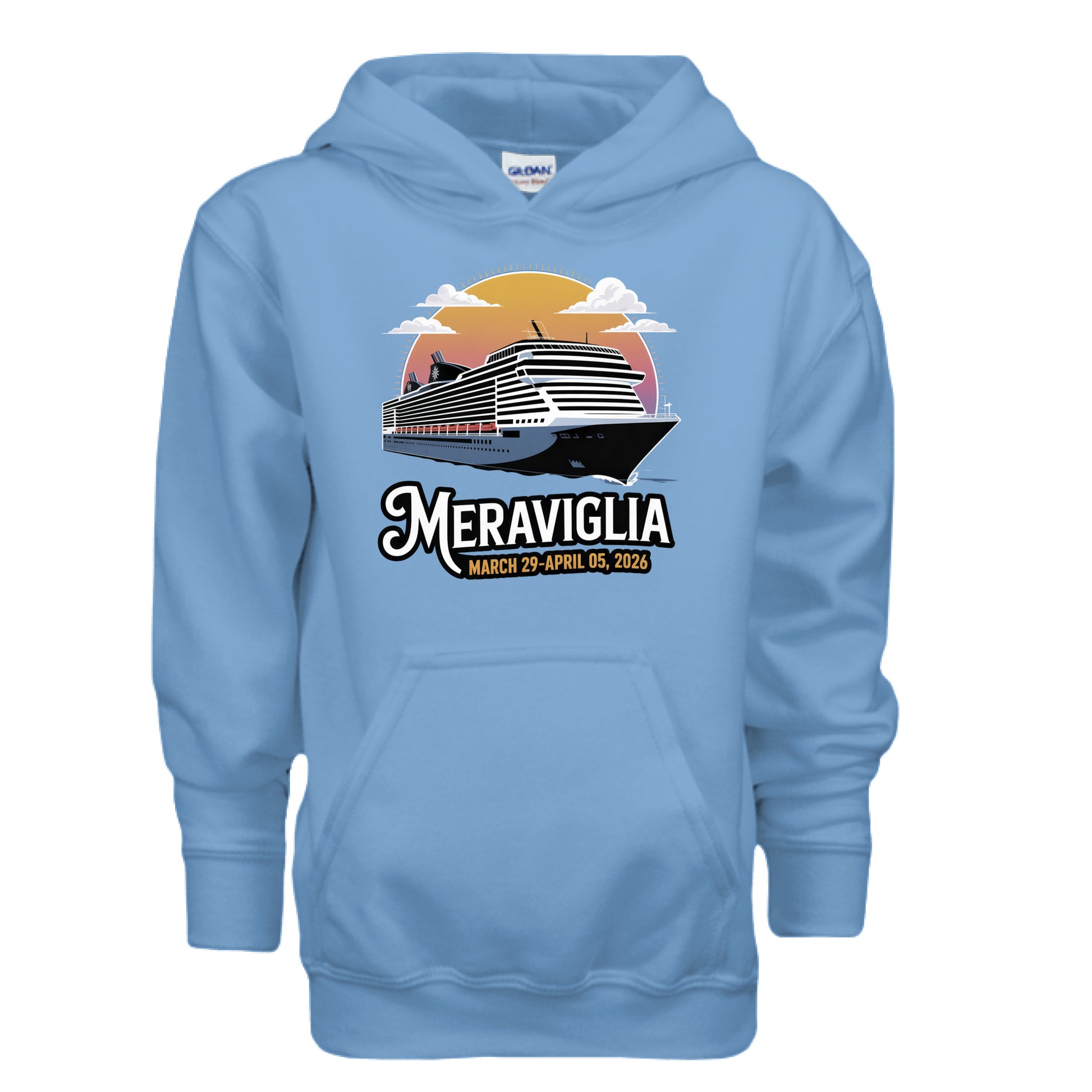 CAROLINA BLUE - FRONT