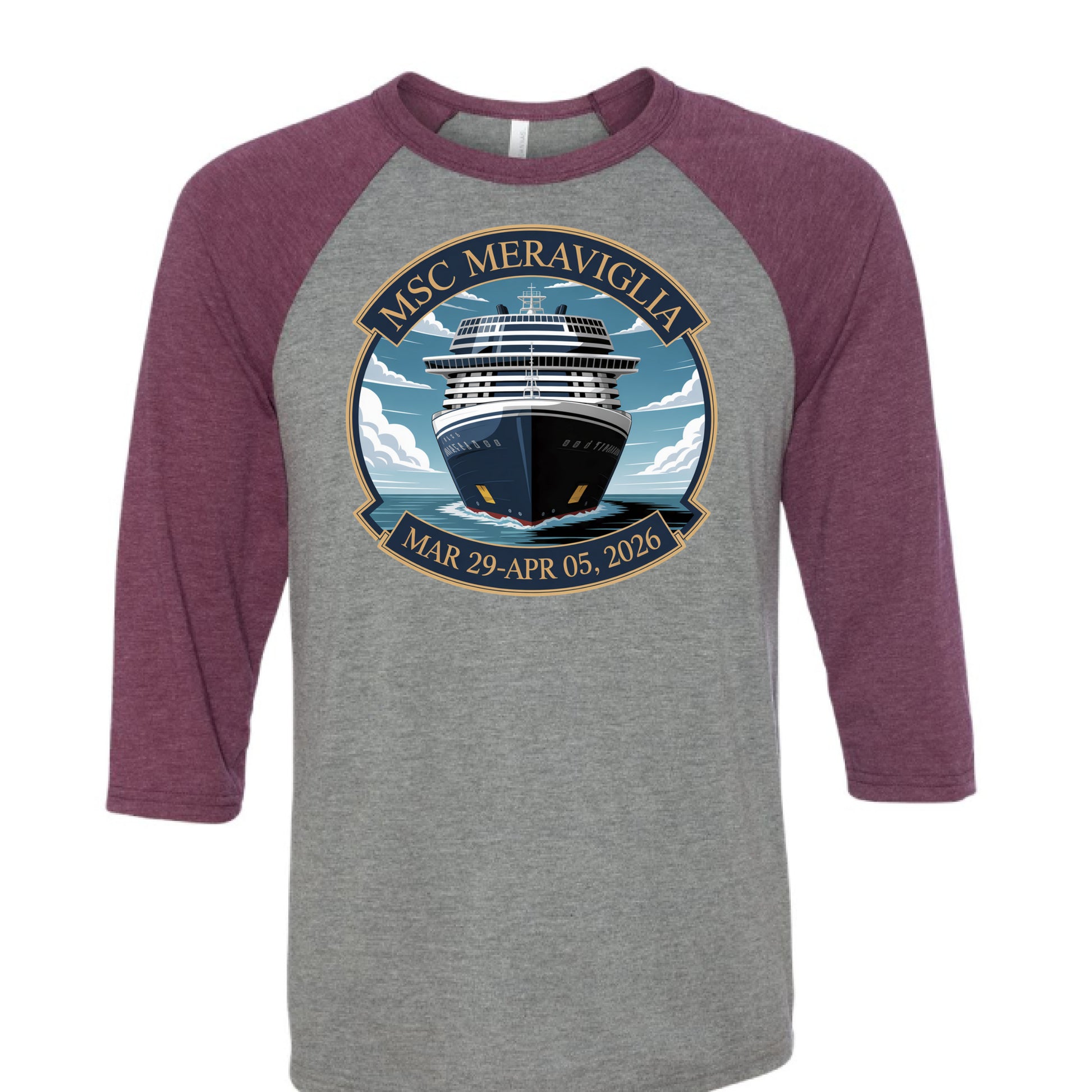 GRY/MAROON TRBLN - FRONT