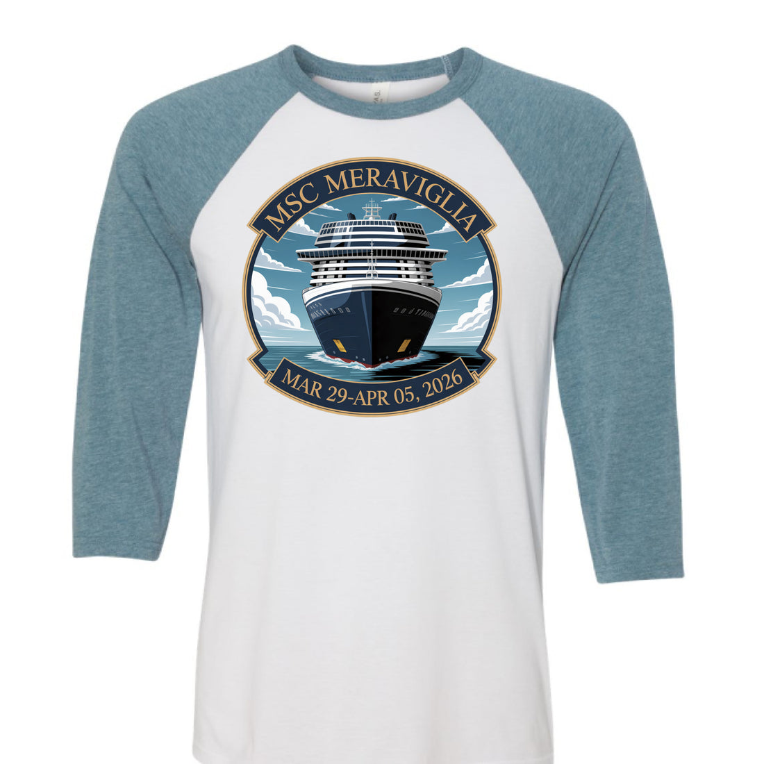 WHITE/ DENIM - FRONT