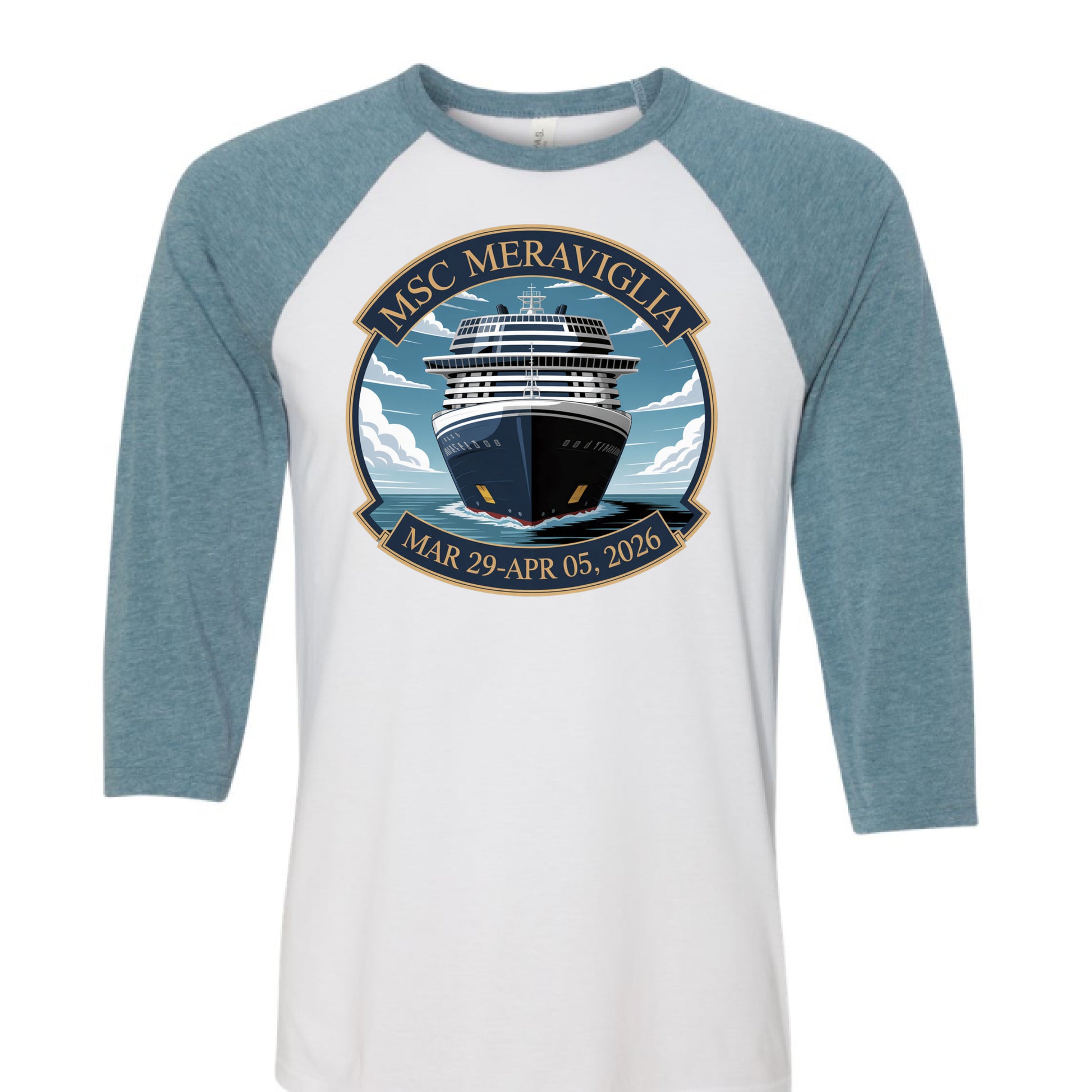 WHITE/ DENIM - FRONT