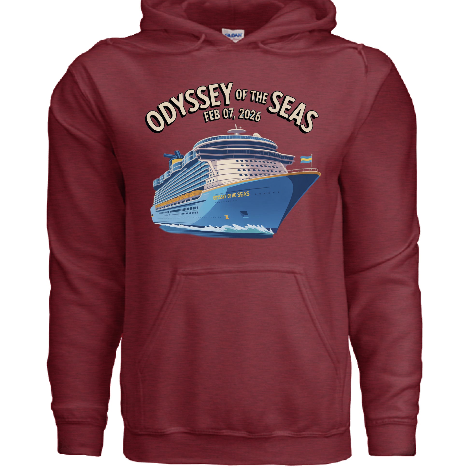 ANTIQUE CHERRY RED - FRONT