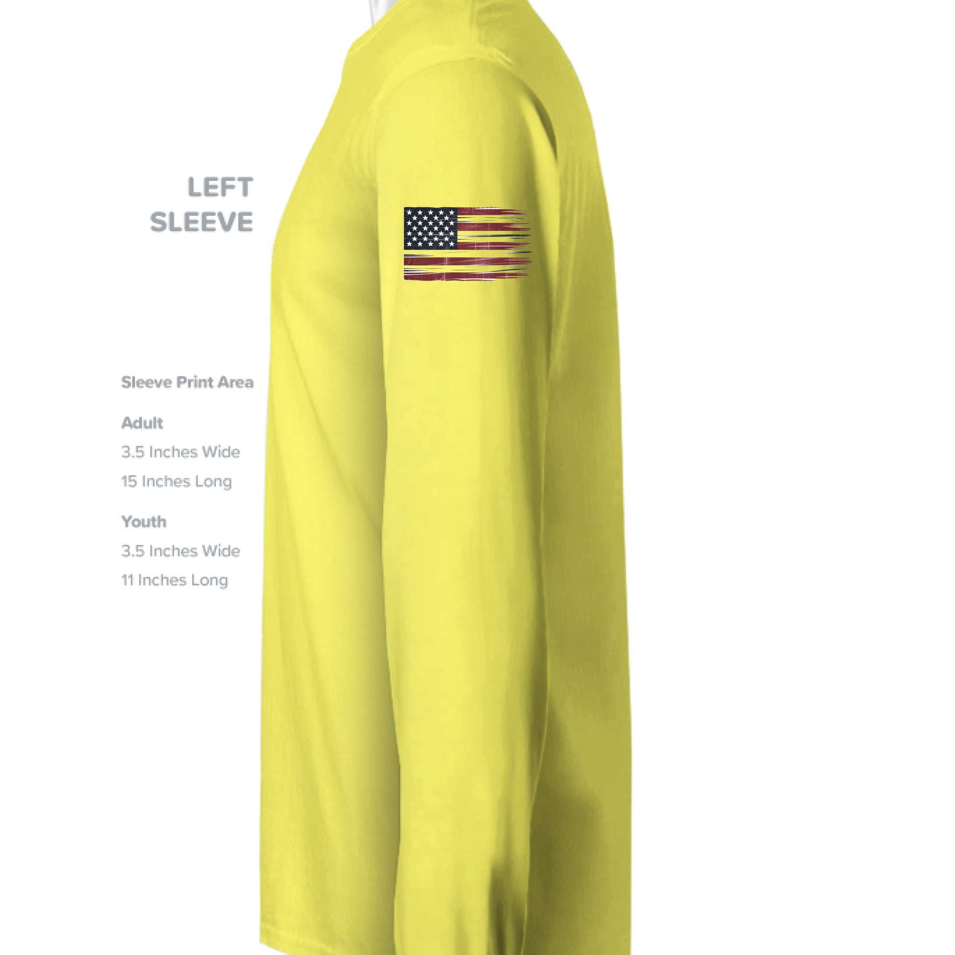 BRIGHT YELLOW - SLEEVE_LEFT